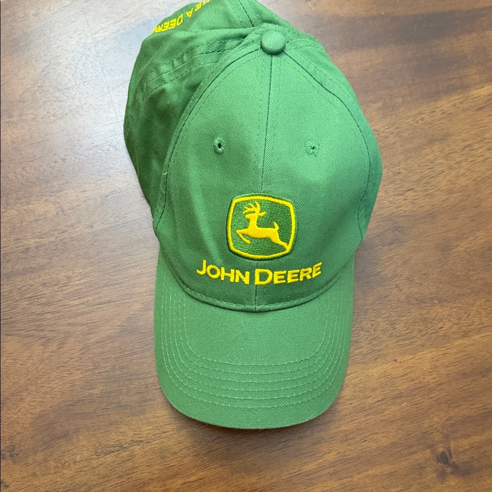 John Deere Green Cap with Yellow Logo